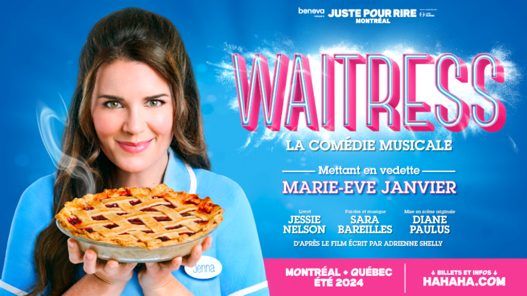 Juste pour rire dévoile le rôle principal de la comédie musicale Waitress !